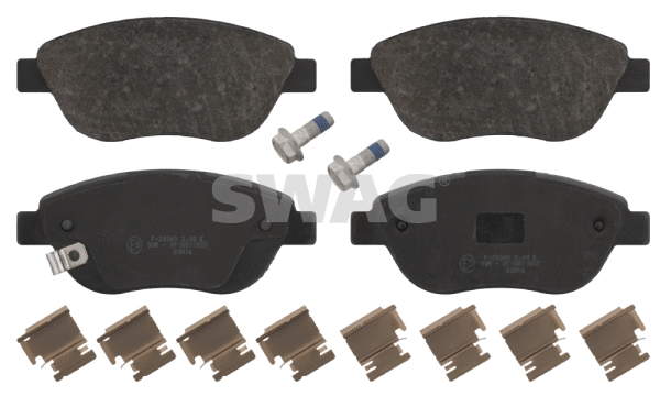 Brake Pad Set, disc brake (40 91 6630)