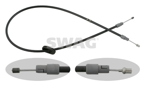 Cable Pull, parking brake (10 92 2319)