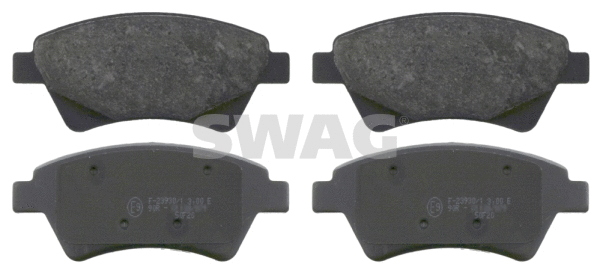 Brake Pad Set, disc brake (60 91 6477)