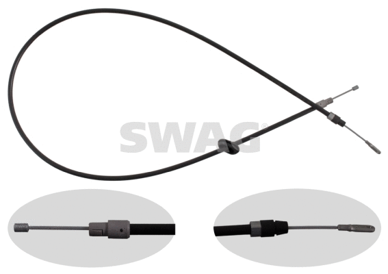 Cable Pull, parking brake (10 92 6468)