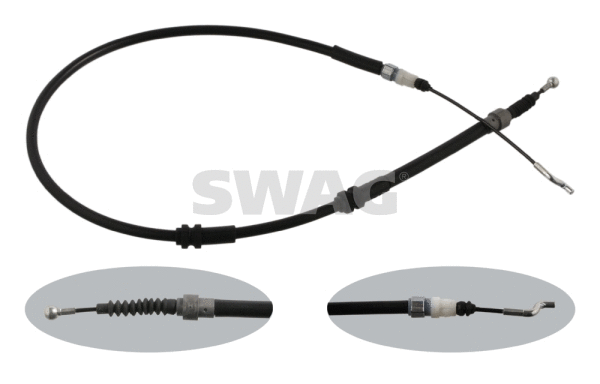 Cable Pull, parking brake (30 93 6352)
