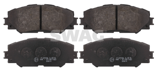 Brake Pad Set, disc brake (81 91 6650)