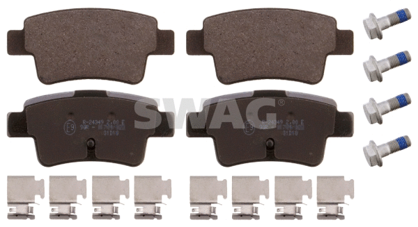 Brake Pad Set, disc brake (70 91 6880)