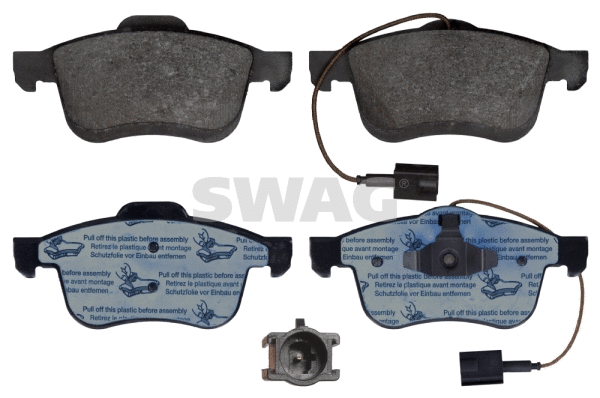 Brake Pad Set, disc brake (72 11 6104)