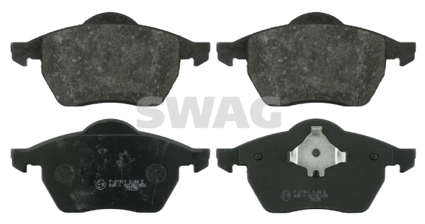 Brake Pad Set, disc brake (30 91 6280)