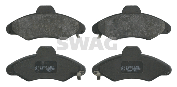 Brake Pad Set, disc brake (50 91 6039)