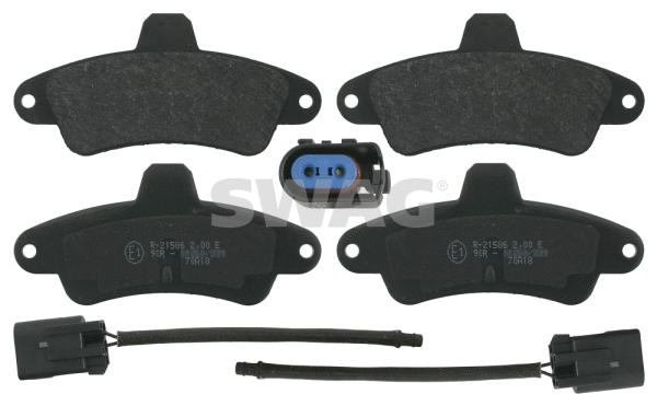 Brake Pad Set, disc brake (50 91 6159)