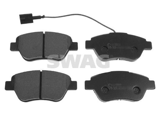 Brake Pad Set, disc brake (70 91 6555)