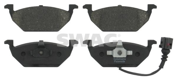 Brake Pad Set, disc brake (30 91 6618)