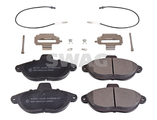 Brake Pad Set, disc brake (62 91 6225)