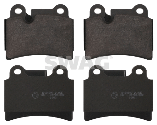 Brake Pad Set, disc brake (30 91 6671)