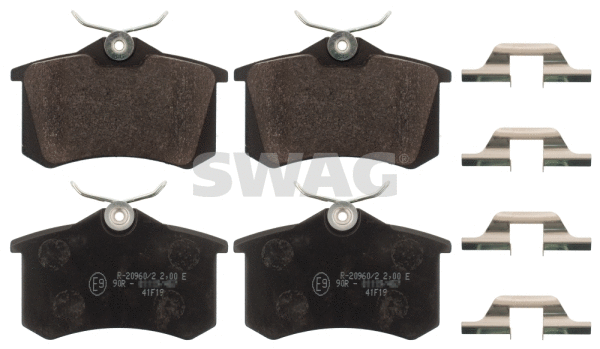 Brake Pad Set, disc brake (30 11 6216)
