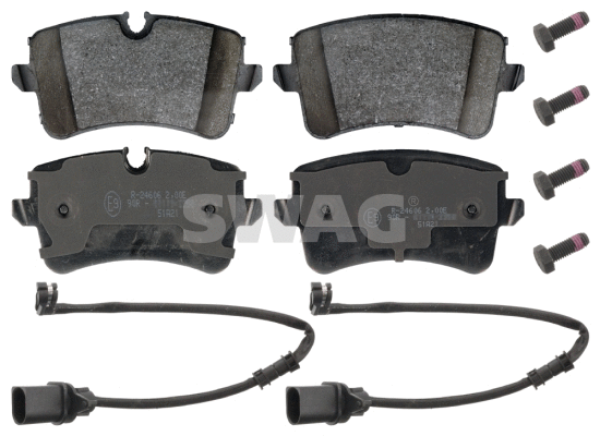 Brake Pad Set, disc brake (30 11 6017)