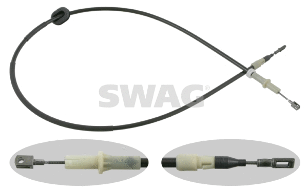 Cable Pull, parking brake (10 92 6467)
