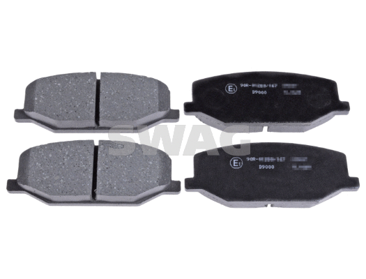 Brake Pad Set, disc brake (84 91 6655)