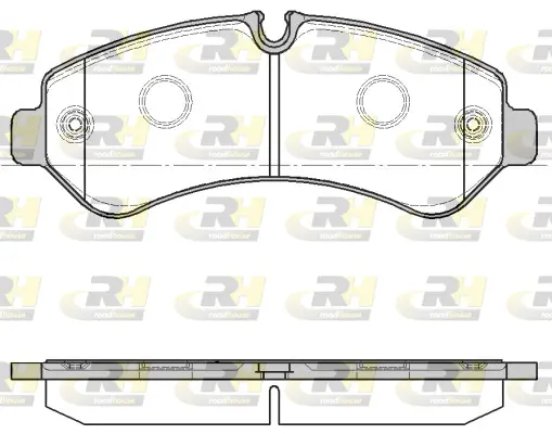 Brake Pad Set, disc brake (21866.00)
