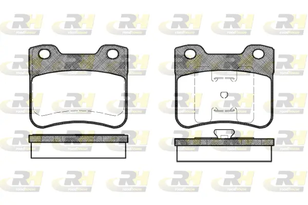 Brake Pad Set, disc brake (2247.10)