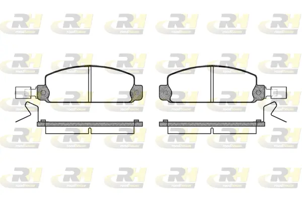Brake Pad Set, disc brake (2097.24)