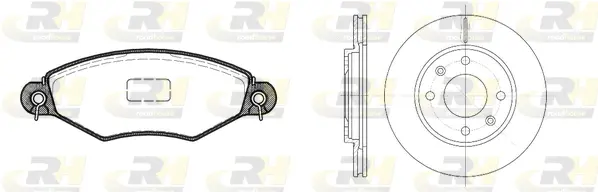 Brake Kit, disc brake (8643.07)