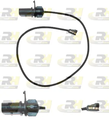 Warning Contact, brake pad wear (001144)