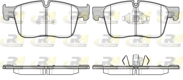 Brake Pad Set, disc brake (21683.00)