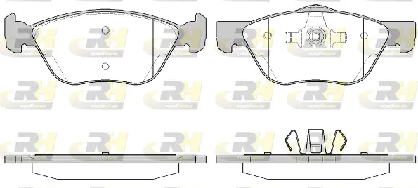Brake Pad Set, disc brake (2589.20)