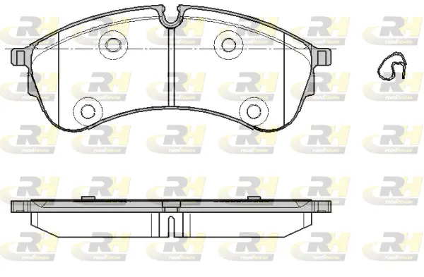 Brake Pad Set, disc brake (21847.00)