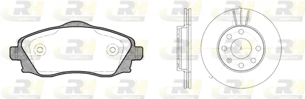 Brake Kit, disc brake (8774.01)