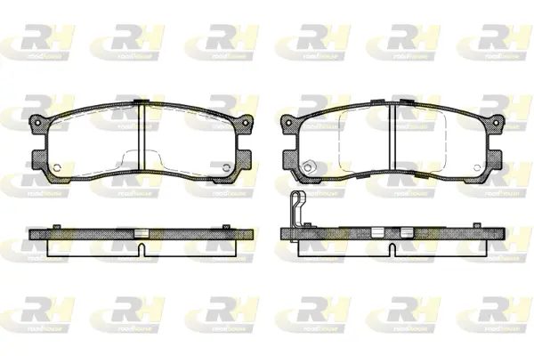 Brake Pad Set, disc brake (2399.21)
