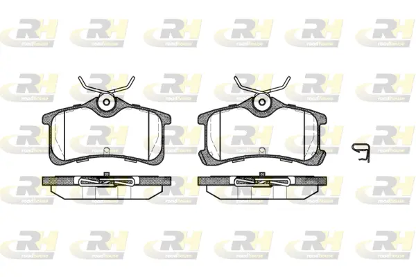 Brake Pad Set, disc brake (21050.02)
