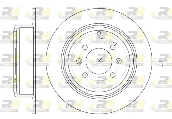 Brake Disc (6498.00)