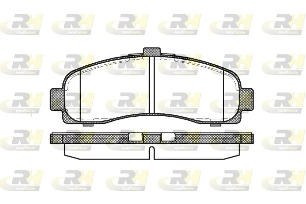 Brake Pad Set, disc brake (2431.10)