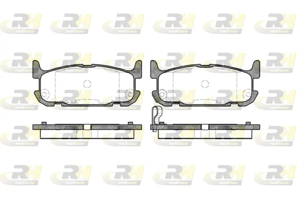 Brake Pad Set, disc brake (2853.12)