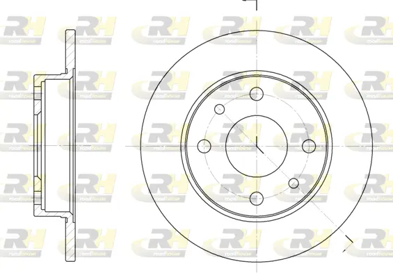 Brake Disc (6110.00)