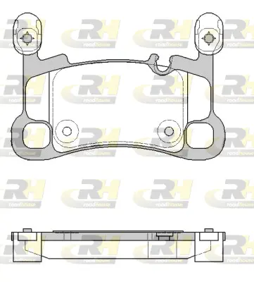 Brake Pad Set, disc brake (21864.00)