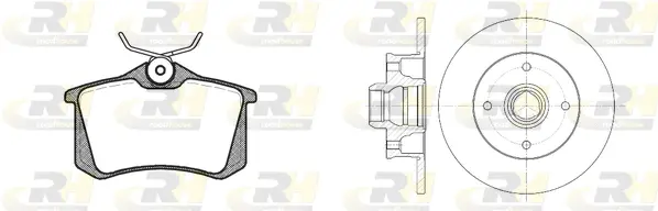 Brake Kit, disc brake (8263.02)
