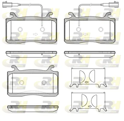 Brake Pad Set, disc brake (21759.22)