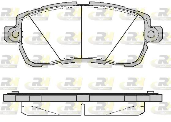 Brake Pad Set, disc brake (21728.00)