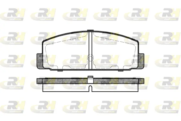 Brake Pad Set, disc brake (2179.30)