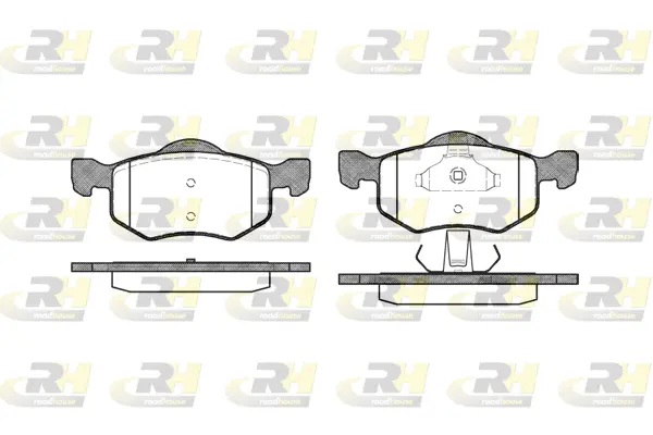 Brake Pad Set, disc brake (2802.00)