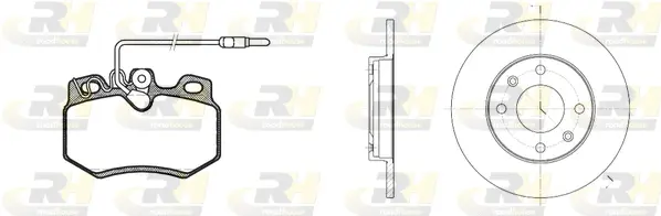 Brake Kit, disc brake (8170.02)