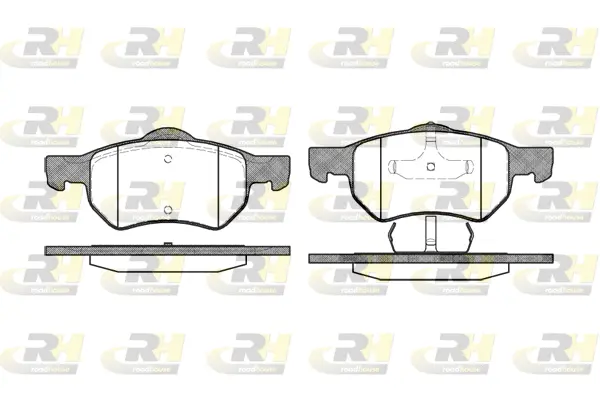 Brake Pad Set, disc brake (2882.00)