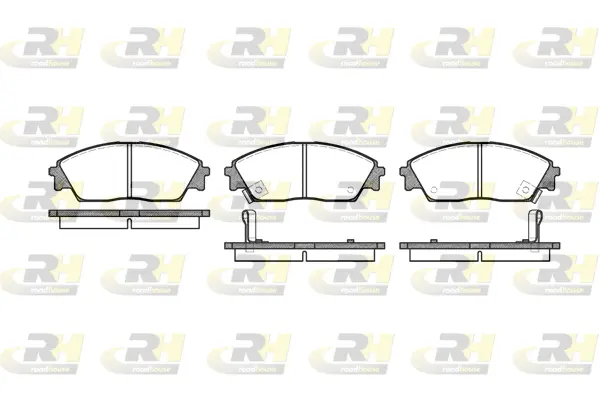 Brake Pad Set, disc brake (2229.02)