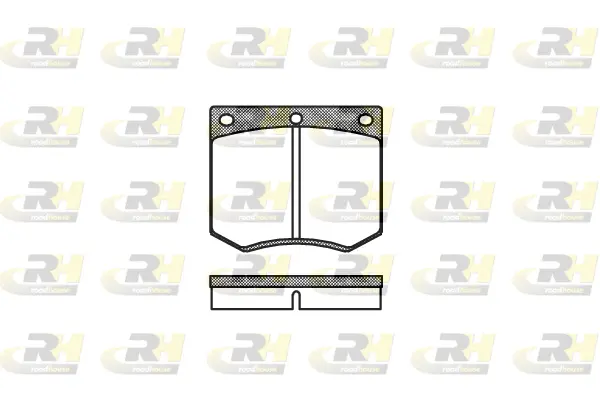 Brake Pad Set, disc brake (2063.00)