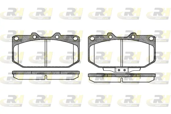 Brake Pad Set, disc brake (2348.02)
