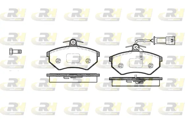 Brake Pad Set, disc brake (2134.42)