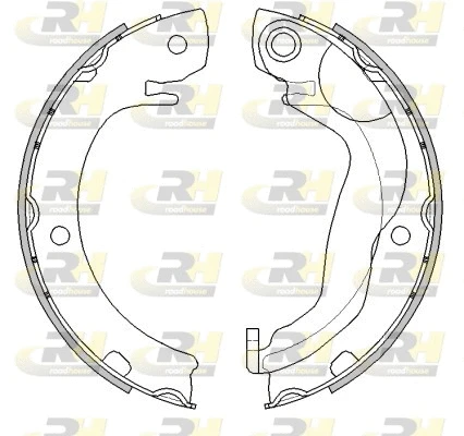 Brake Shoe, parking brake (4680.01)