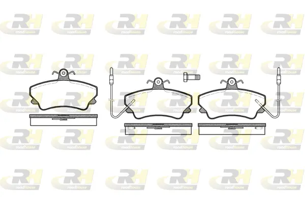 Brake Pad Set, disc brake (2409.02)