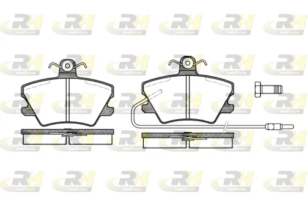 Brake Pad Set, disc brake (2241.02)