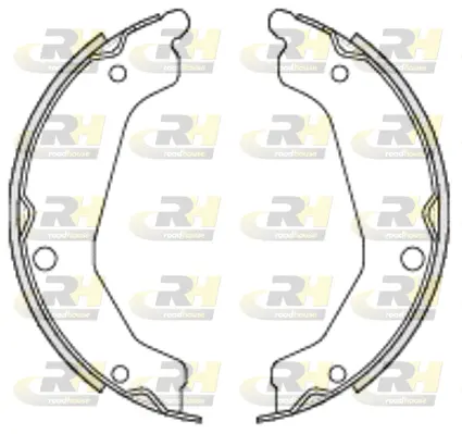 Brake Shoe, parking brake (4694.00)